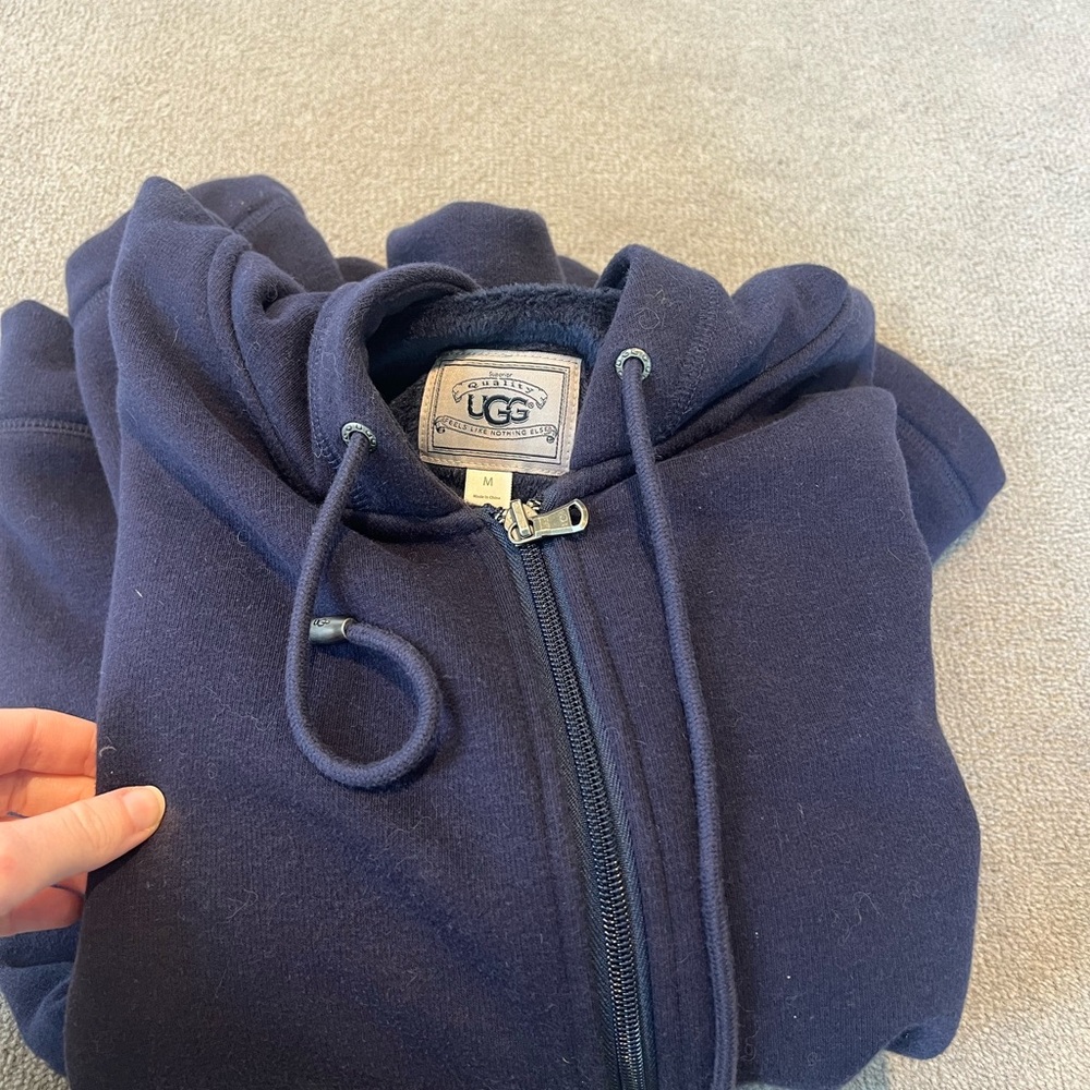 UGG Navy Blue Hoodie and Sweatpants set